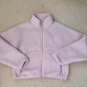 Aritzia Polartec Mockneck Zip Up